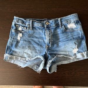 Hollister, size 9/29 jean shorts.